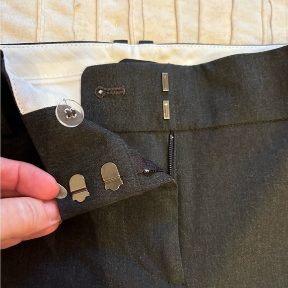 Ann Taylor Dress Pants Gray Size 4 - Picture 8 of 10